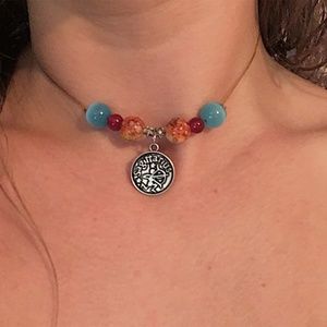 Sagittarius Astrology Choker Necklace